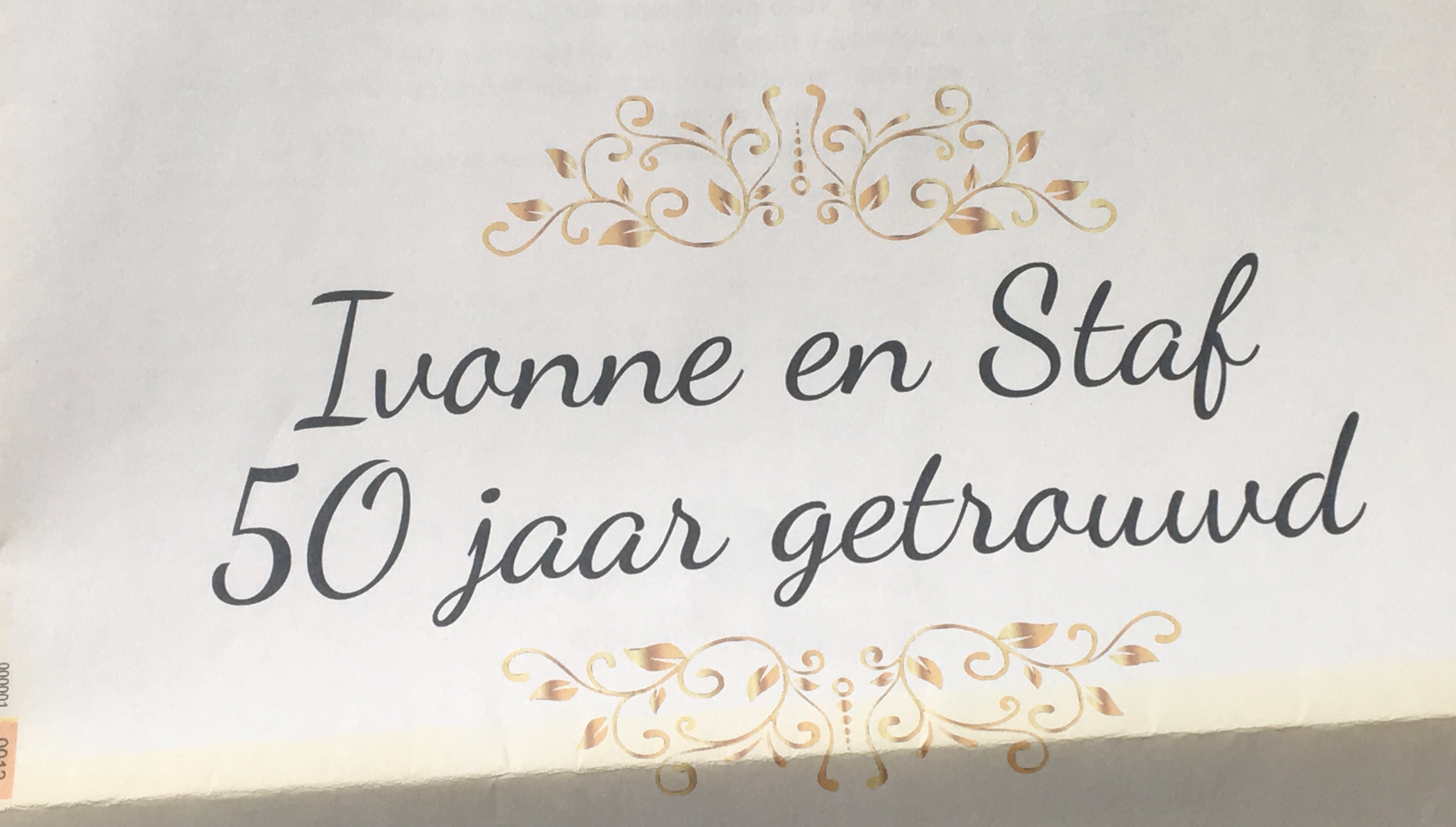 jubileum krant oma en opa