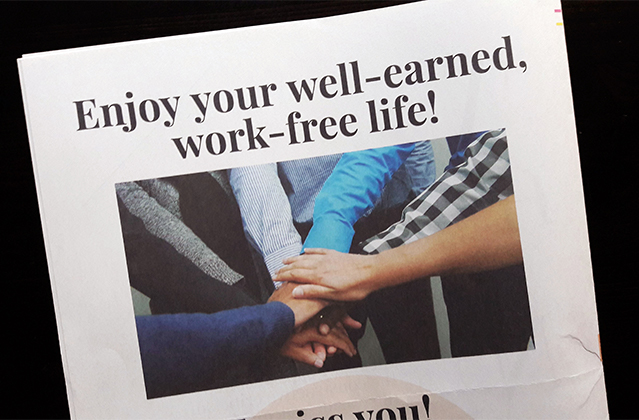create a retirement newspaper to say thank you - Happiedays