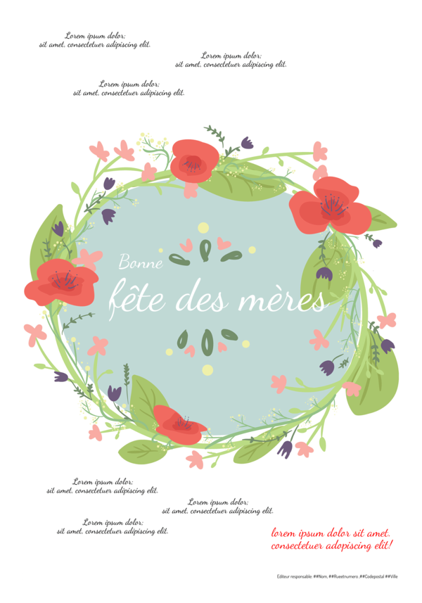 Créez votre propre journal modèle fête des mères | Happiedays