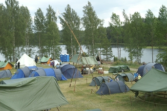 Kampen tent jeugdbeweging fos scouts klj